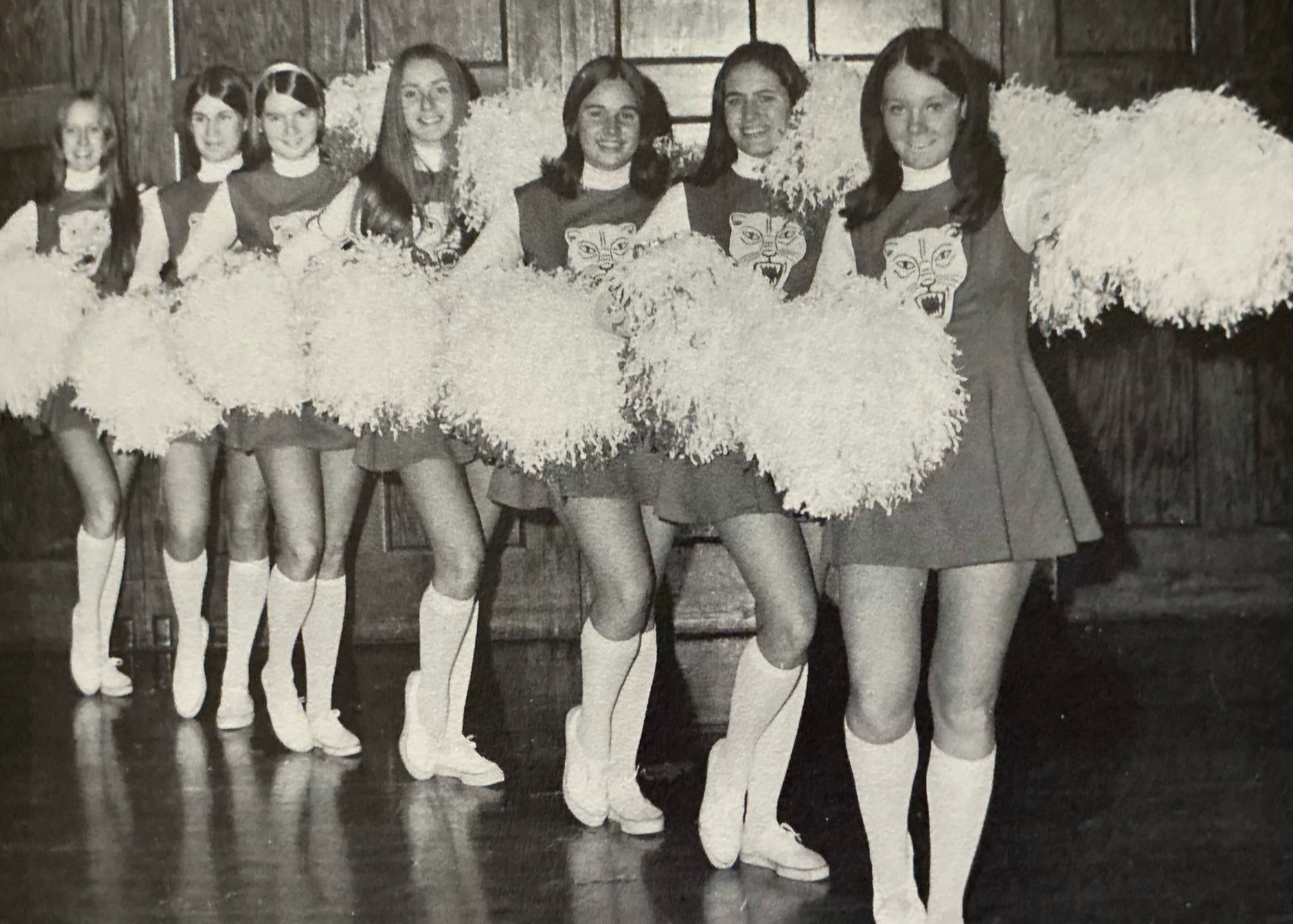 Class of 1971 Pom Pom Girls